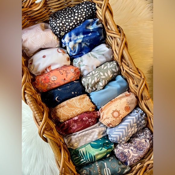 17 Econaps snap in AI2 cloth diapers - Picture 1 of 7